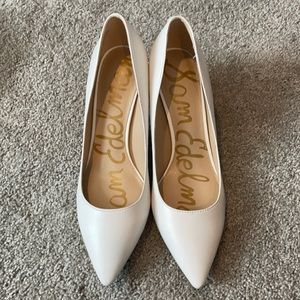 Brand New Sam Edelman White Pumps